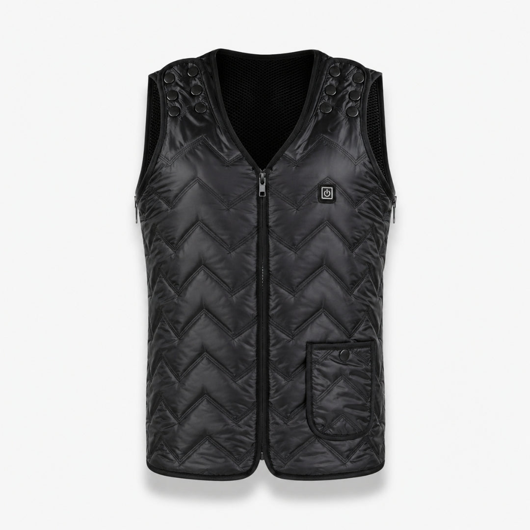 Gilet chauffant homme 5 zones USB Sans Batterie