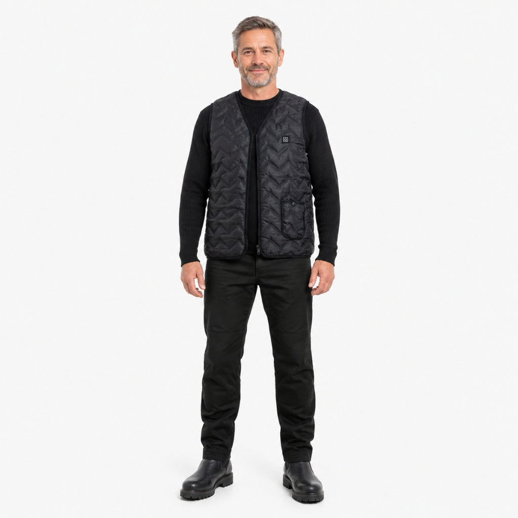 Gilet chauffant homme 5 zones USB Sans Batterie