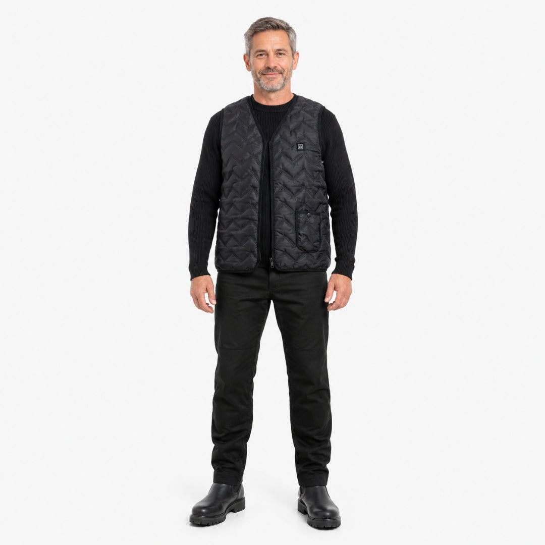 Gilet chauffant homme 5 zones USB Sans Batterie
