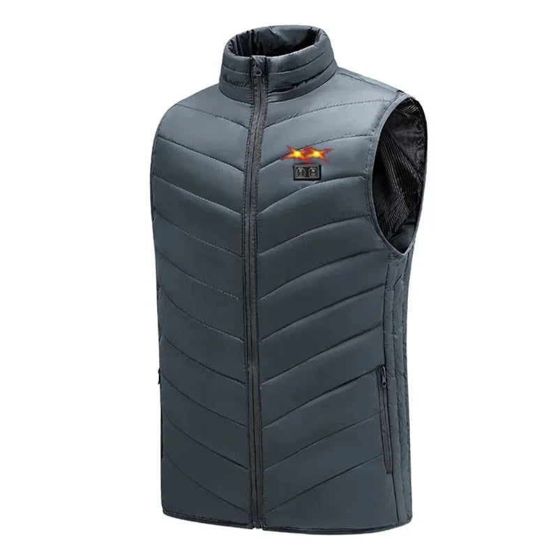 Intelligent Heating Vest Men's Women's Cross-Border Smart Heating Thermal Clothing Constant Temperature Full-Body Heating Vest