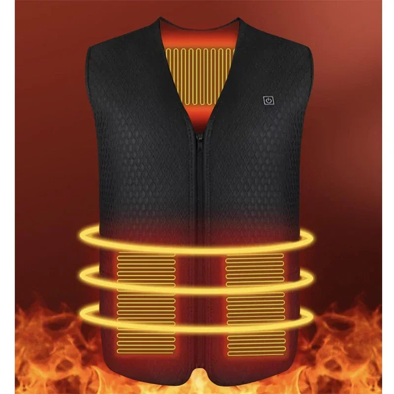 Customizable New Hot Selling 2024 UZZDSS Heating Heated Vest JRMJ2001521