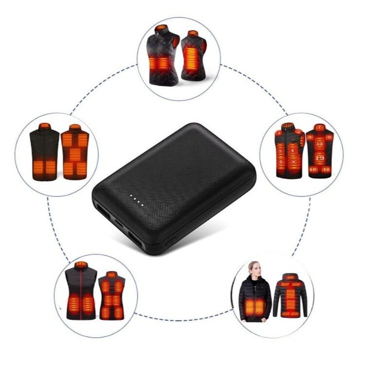 Batterie pour veste chauffante 10000mAh