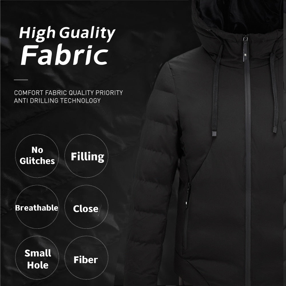 Blouson chauffant épais 11 zones double contrôle – hiver rigoureux | VETCHAUD™