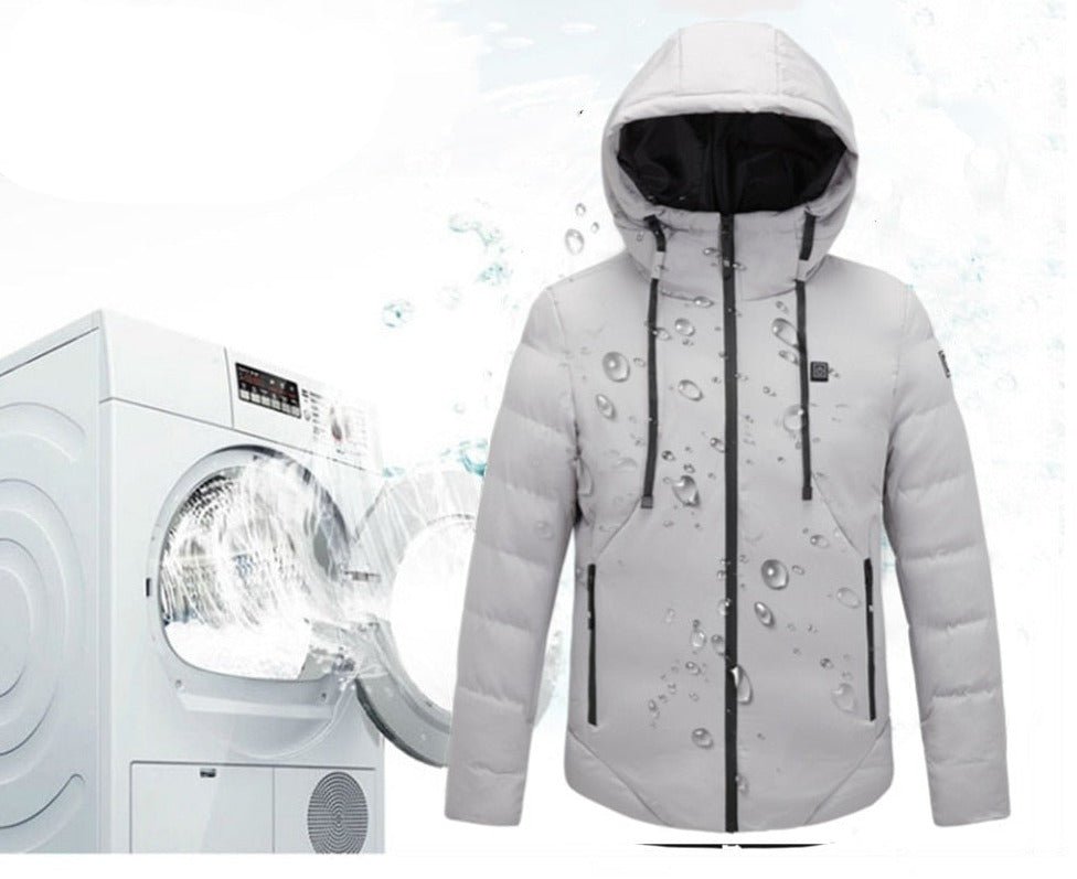 Blouson chauffant épais 11 zones double contrôle – hiver rigoureux | VETCHAUD™
