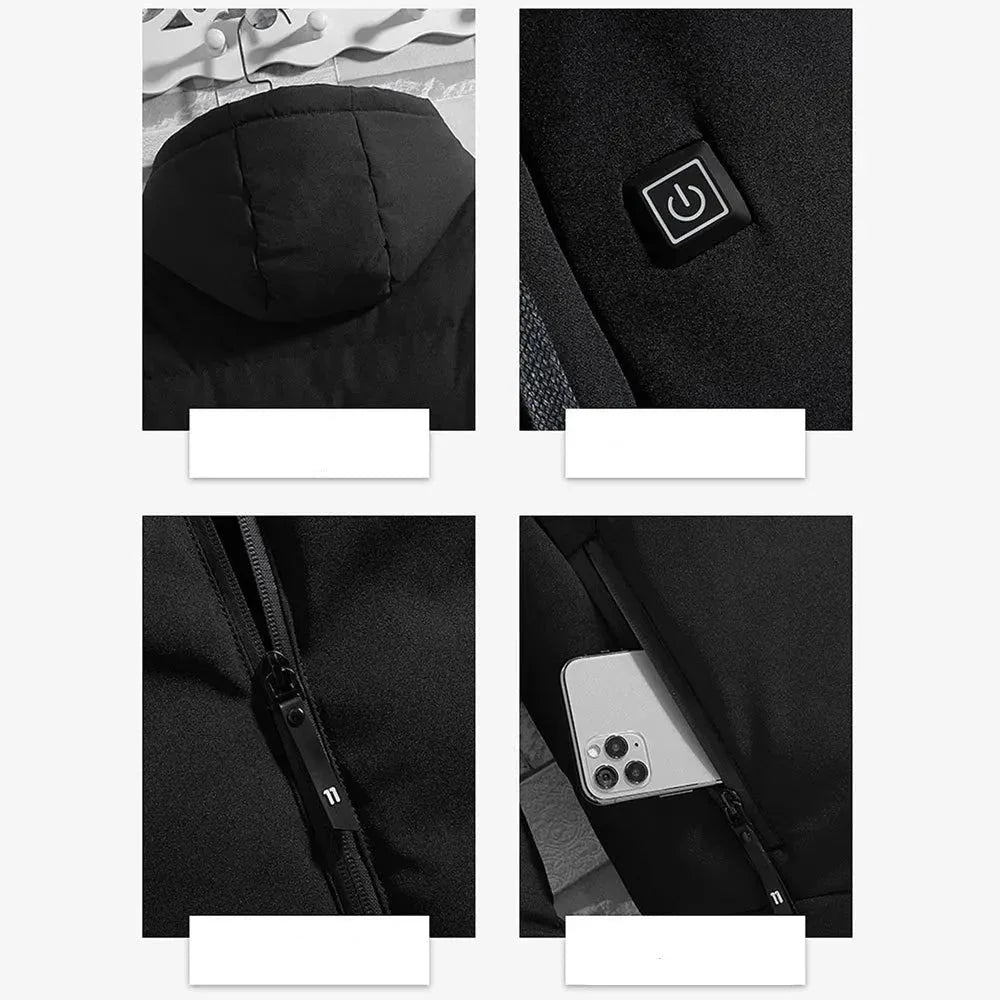 Blouson moto chauffant 5 zones étanche – vent et froid maîtrisés | VETCHAUD™