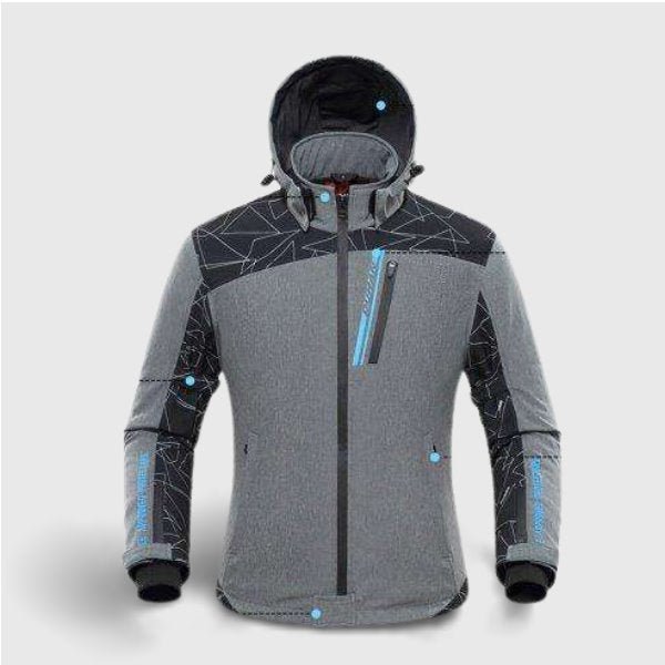 Blouson moto chauffant homme – rouler en hiver sans renoncer à la moto | VETCHAUD™