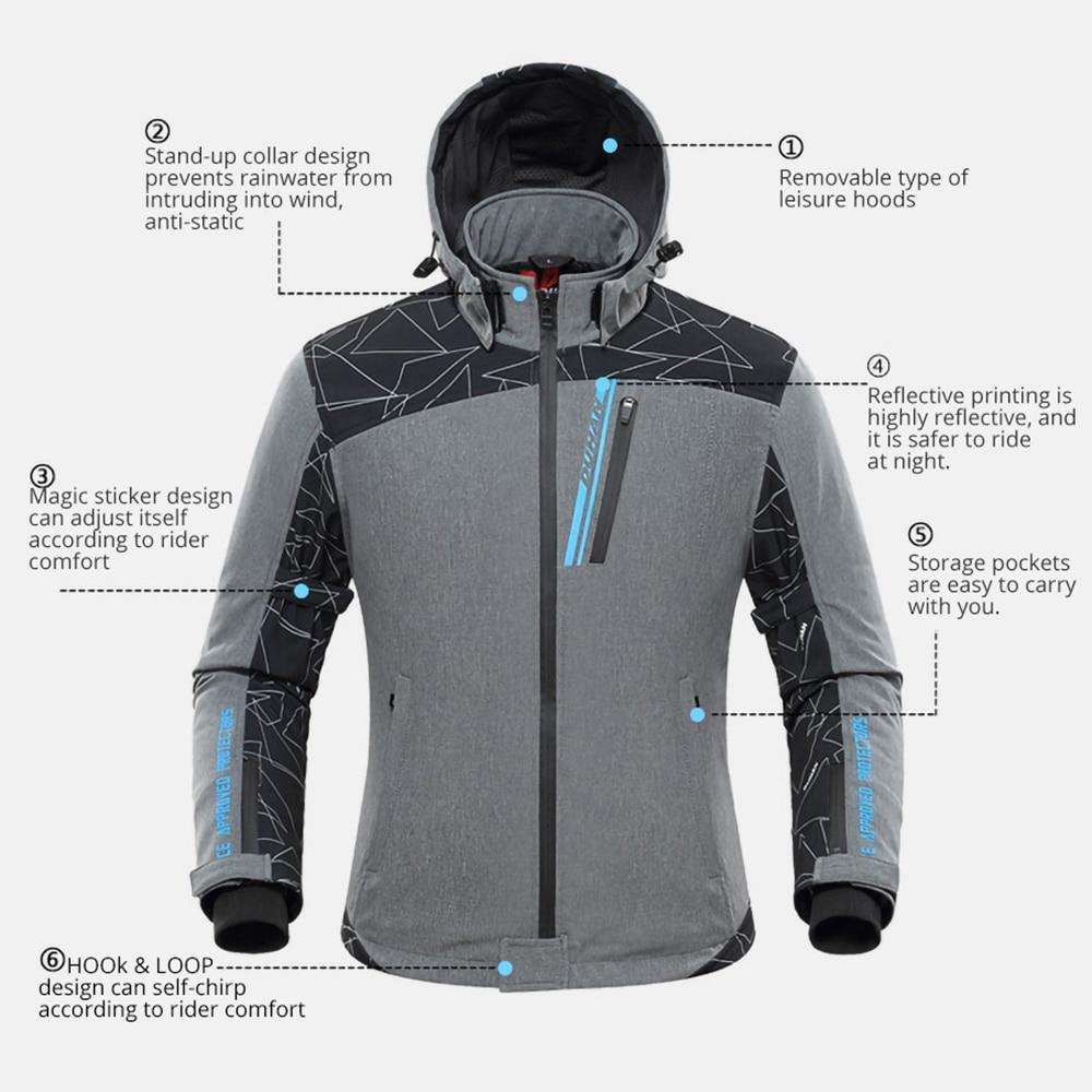 Blouson moto chauffant homme – rouler en hiver sans renoncer à la moto | VETCHAUD™