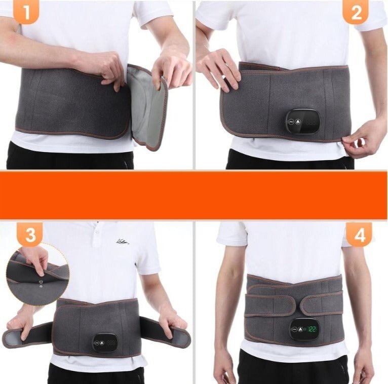 Ceinture chauffante et vibrante
