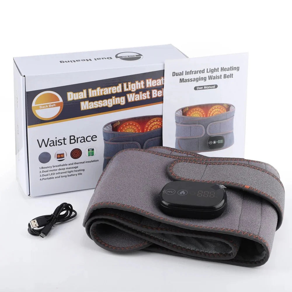 Ceinture chauffante et vibrante