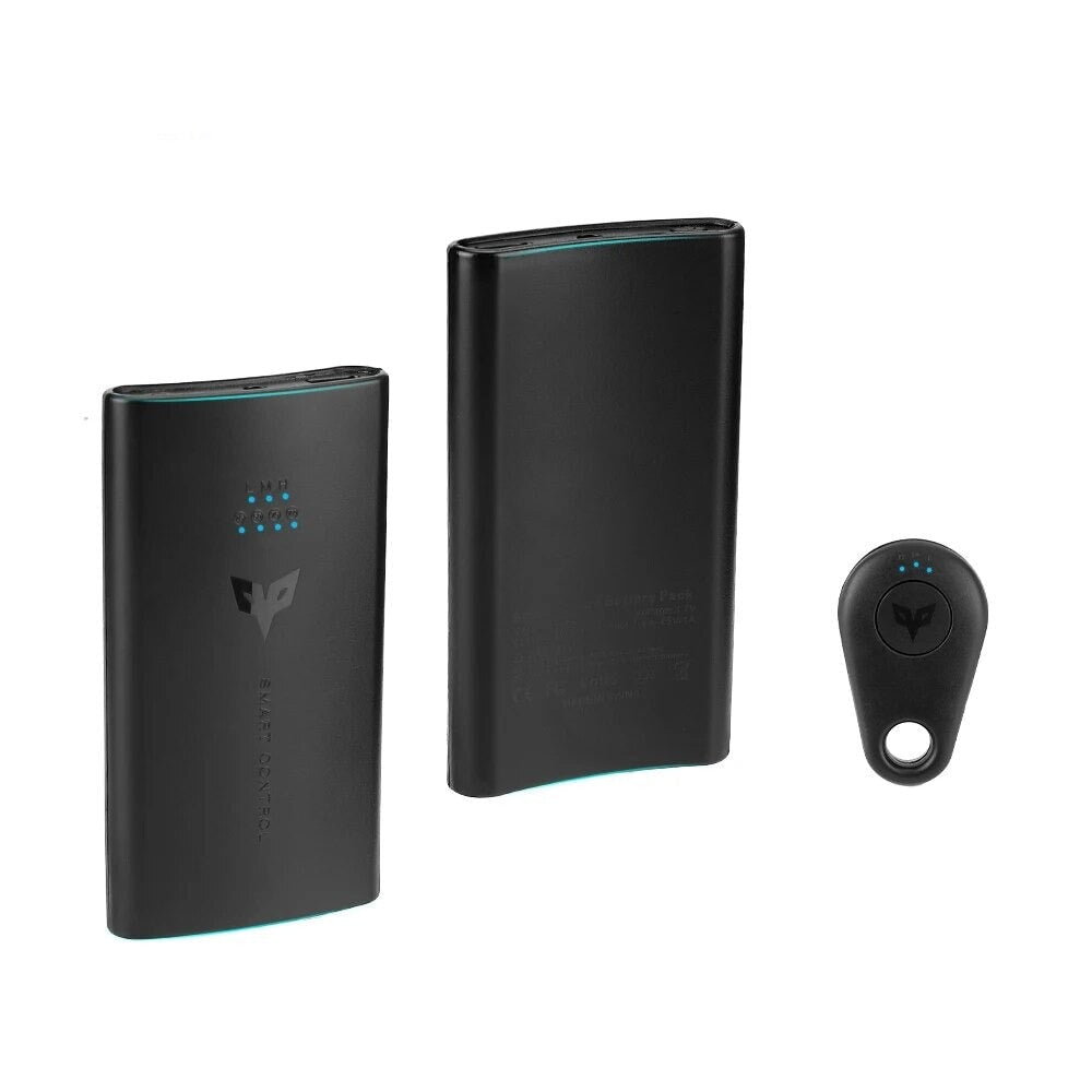 Chaussette chauffante avec télécommande — modèle noir 3,7 V, jusqu'à 8 h | VETCHAUD™