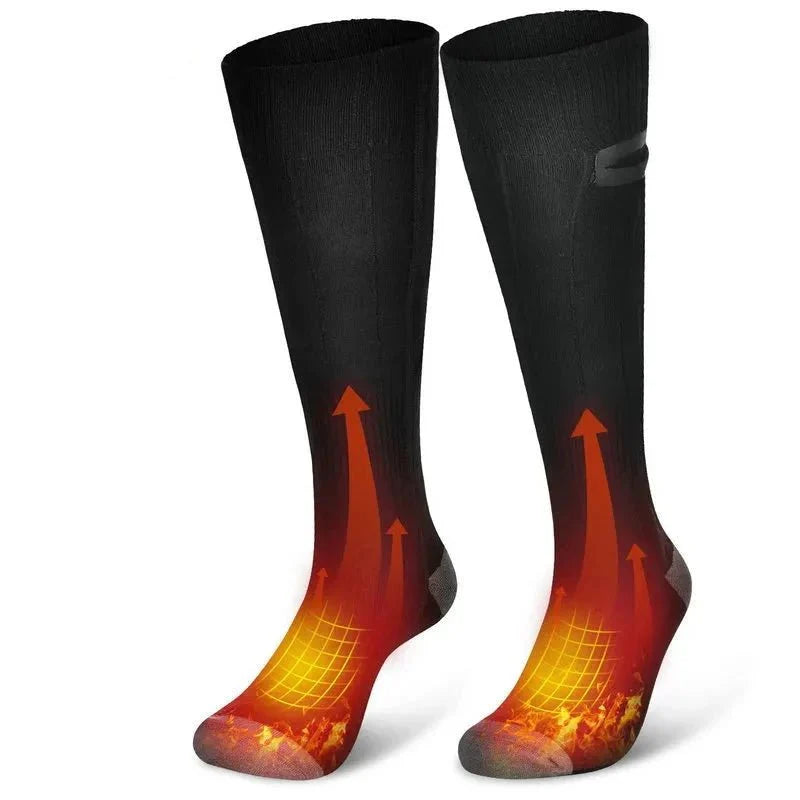 Chaussette chauffante chasse en hiver — résiste jusqu'à -10 °C en forêt | VETCHAUD™