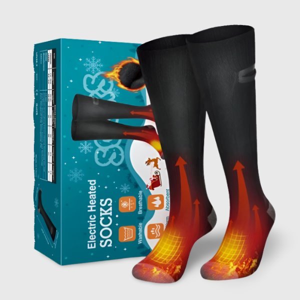 Chaussette chauffante chasse en hiver — résiste jusqu'à -10 °C en forêt | VETCHAUD™