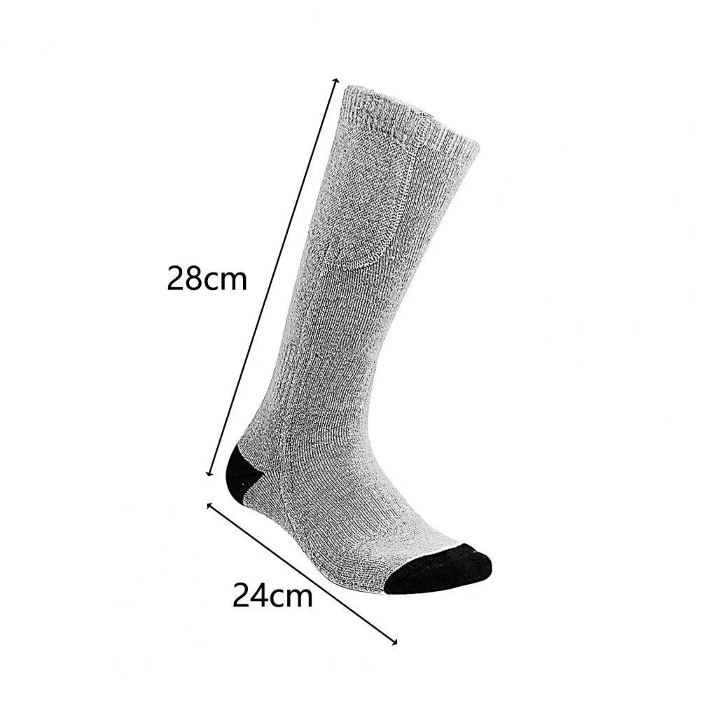 Chaussette chauffante nuit — piles 4,5 V et 50 % coton pour le coucher | VETCHAUD™