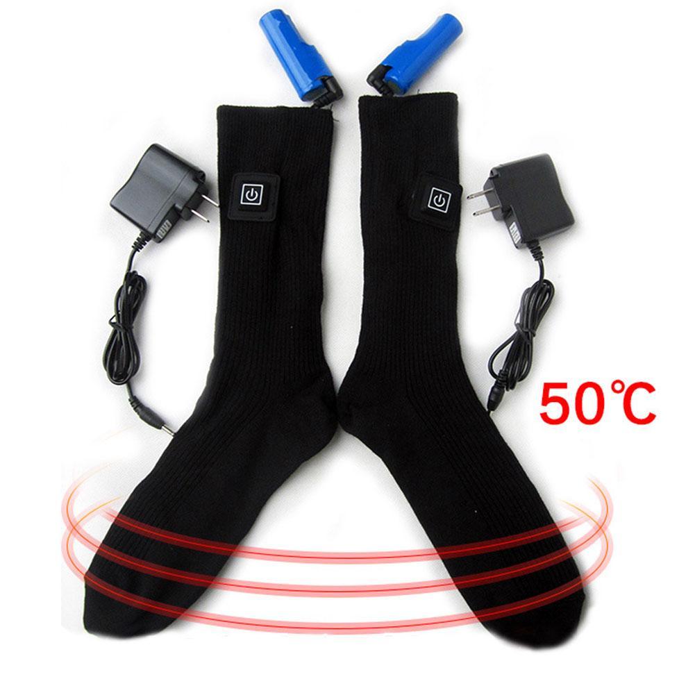 Chaussette chauffante thermic 3,7 V — chaleur douce de 25 à 45 °C | VETCHAUD™