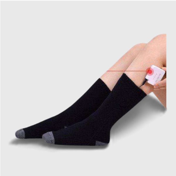 Chaussette chauffante thermic pied entier — chauffe du talon aux orteils | VETCHAUD™