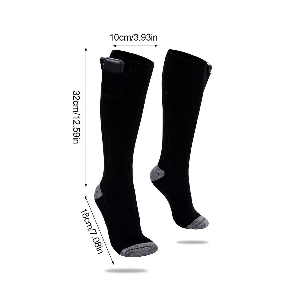 Chaussettes chauffantes pour dormir — chaleur douce la nuit, jusqu'à 8 h | VETCHAUD™