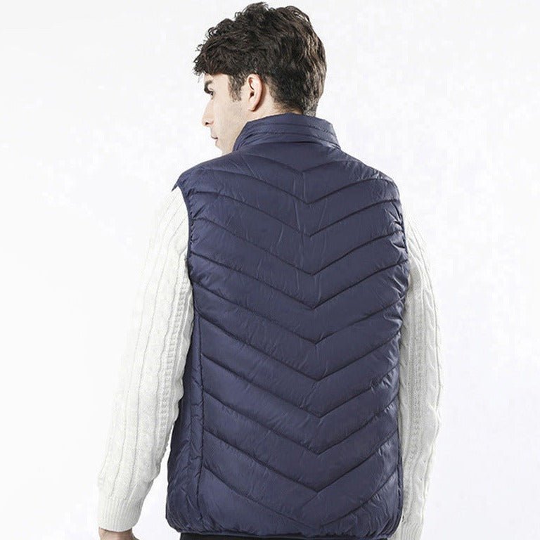 Doudoune chauffante 13 zones double contrôle – chaleur modulable | VETCHAUD™