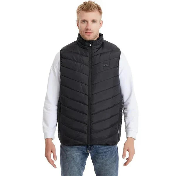 Doudoune chauffante 13 zones double contrôle – chaleur modulable | VETCHAUD™