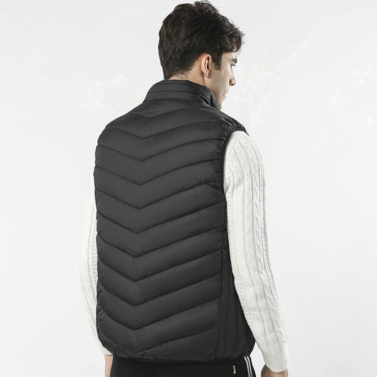 Doudoune chauffante 13 zones double contrôle – chaleur modulable | VETCHAUD™