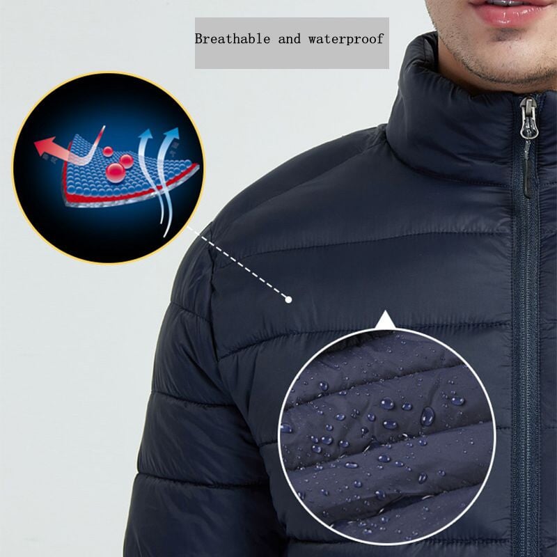 Doudoune chauffante 17 zones avec capuche – chaleur intégrale hiver | VETCHAUD™