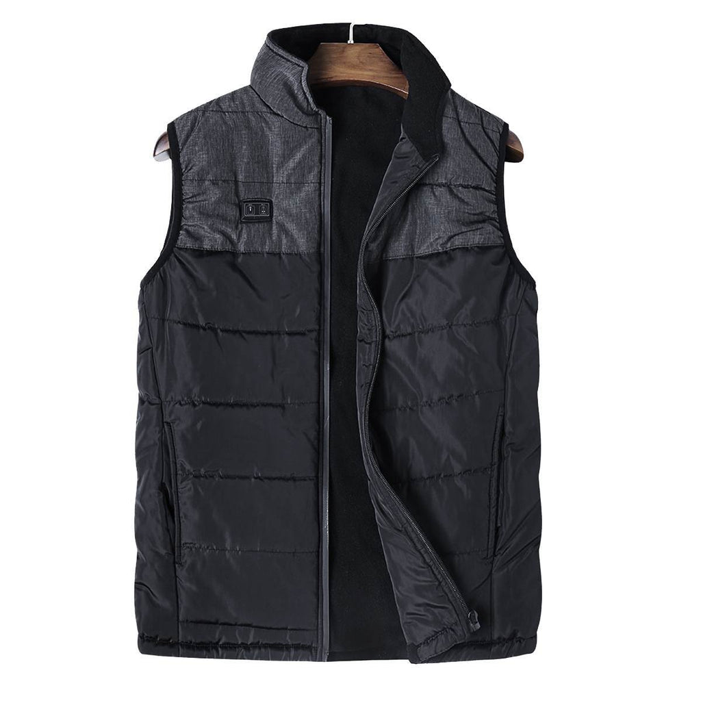 Doudoune parka chauffante 3 zones – coupe longue protection hivernale | VETCHAUD™
