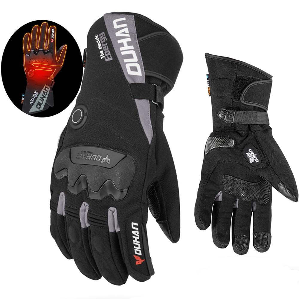 Gant chauffant femme moto
