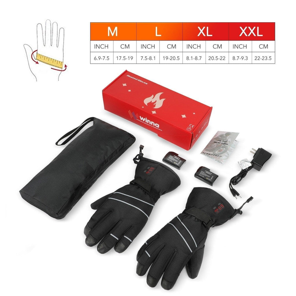 Gants chauffants thermic