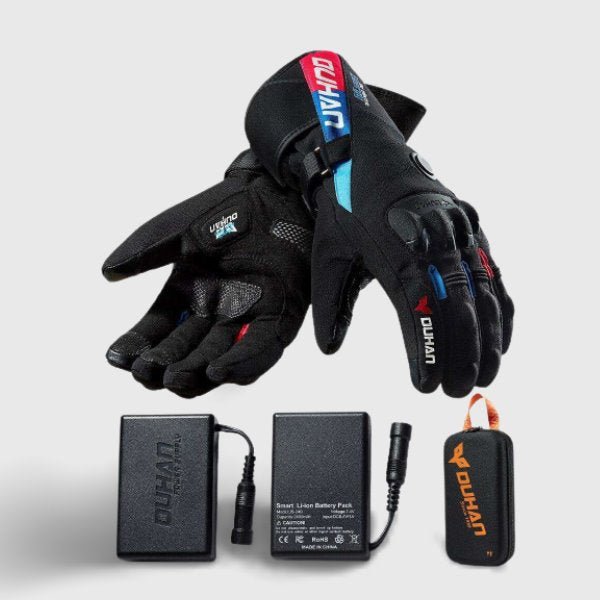 Gants moto chauffant homme