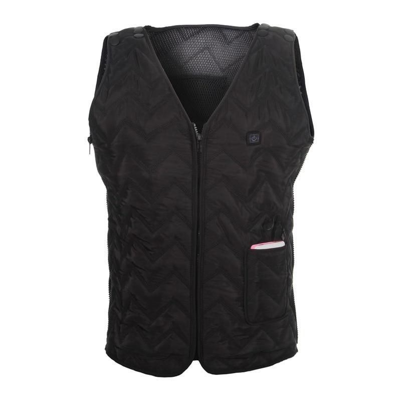 Gilet doudoune chauffant 5 zones – randonnée et montagne USB | VETCHAUD™