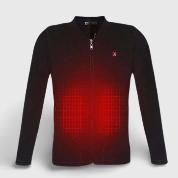 Veste chauffante chasse 4 zones fine – concentration sur le gibier | VETCHAUD™