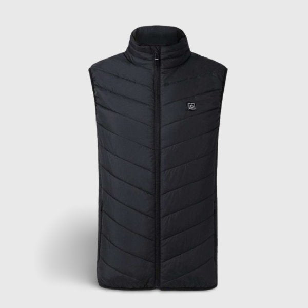 Veste chauffante manche courte 2 zones – chaleur légère et liberté | VETCHAUD™